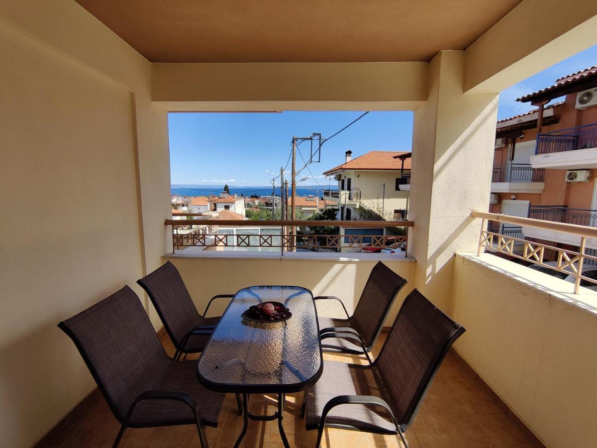 Astera - Seaview Apartment In Pefkohori ภายนอก รูปภาพ